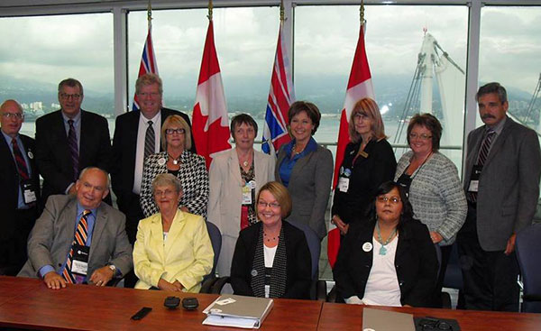Rural BC Project Steering Committee meets with Premier